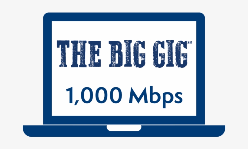 Residential Fiber Internet-the Big Gig 1,000, transparent png #6574487