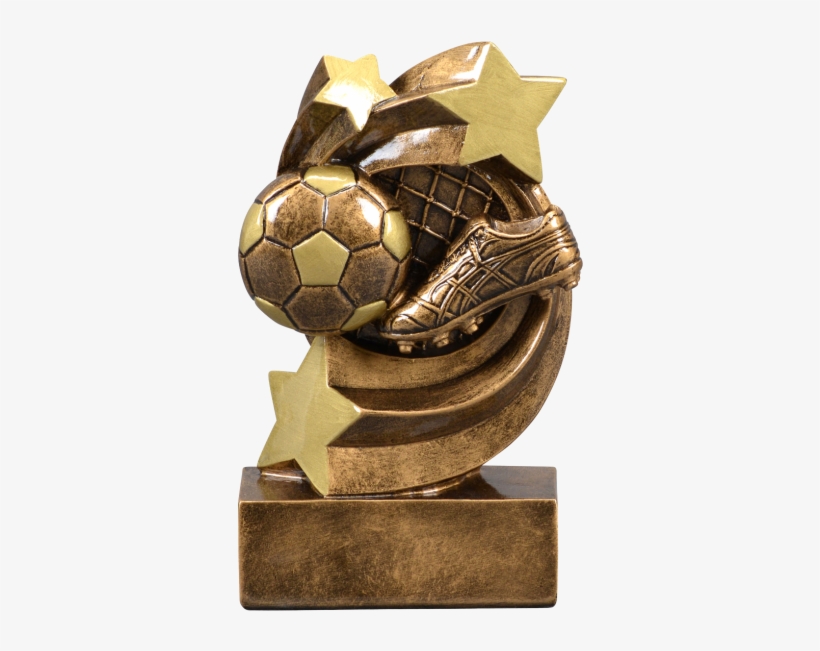 Star Swirl Soccer Resin Award, transparent png #6575042