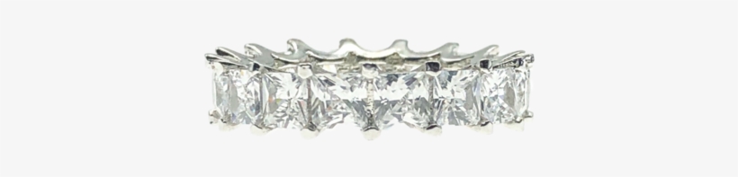 Princess Cut Eternity Band Ring Princess Cut Eternity, transparent png #6575416