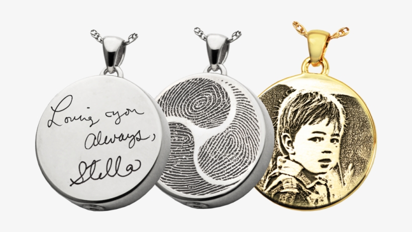 Classic Round Charm Personalized With Handwriting,, transparent png #6575741
