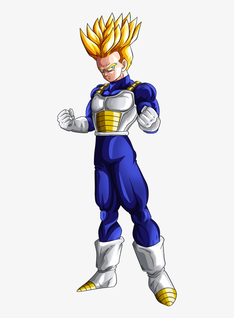 Future Trunks Ascended Super Saiyan Assj By Goku-kakarot, transparent png #6575941