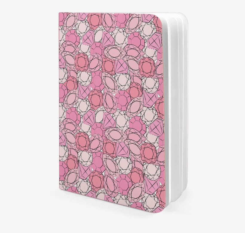 Dailyobjects Pink Diamonds A6 Notebook Plain Buy Online, transparent png #6576222