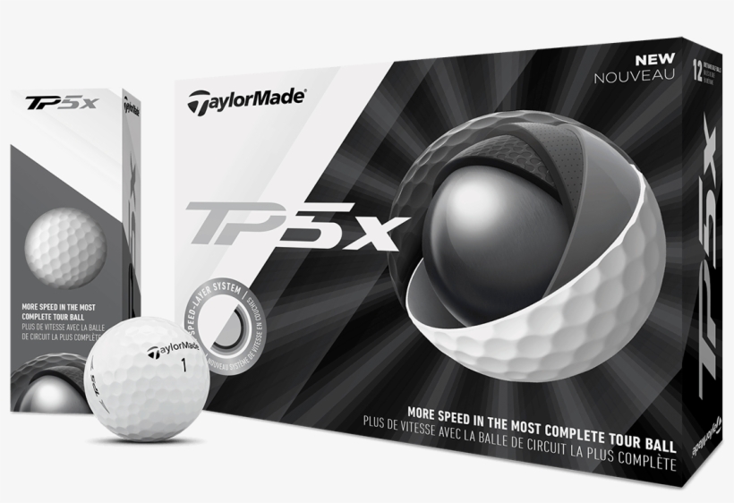 Rickie Fowler's New Golf Ball Taylormade Updates Tp5, transparent png #6576544