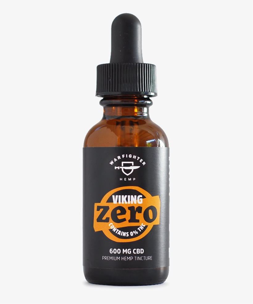 Warfighter Zero Viking 600 Mg Cbd Tincture With 0%, transparent png #6576775
