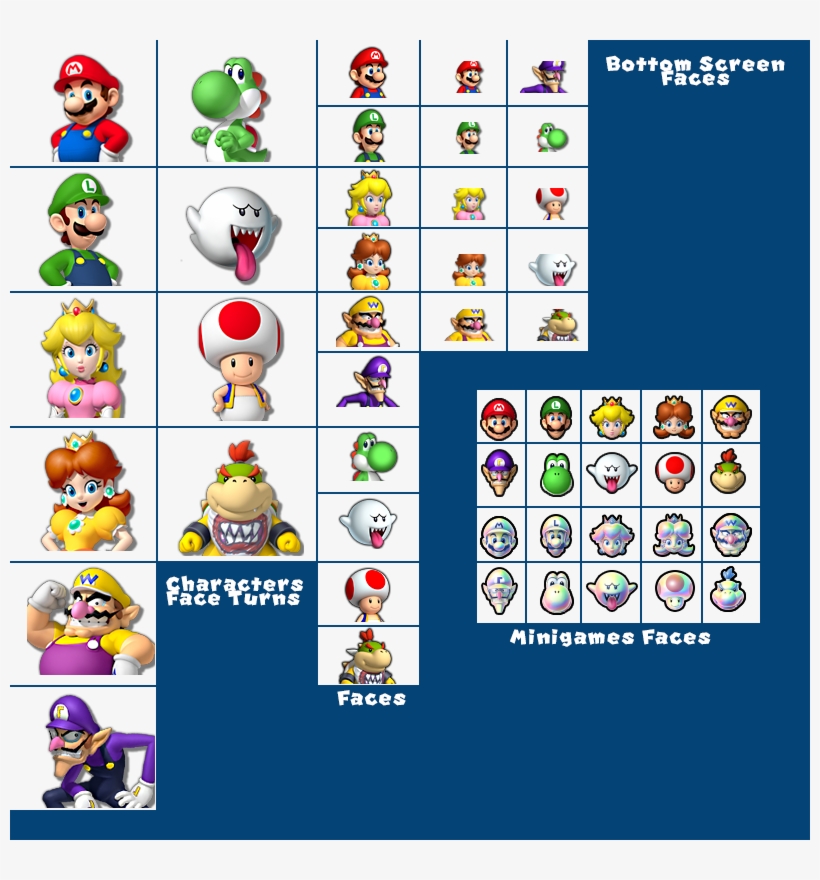 Mario Face Png, transparent png #6577243