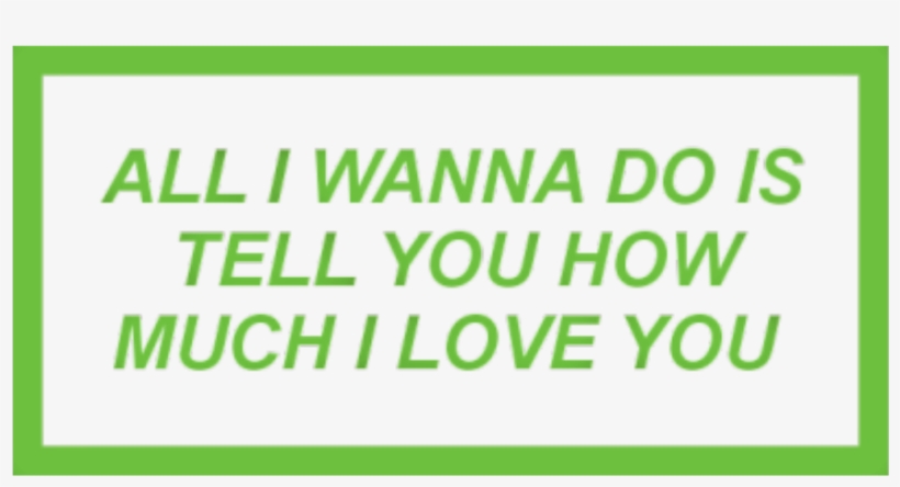 Aesthetic Aestheticgreen Vaporwave Green Love Quote, transparent png #6577522