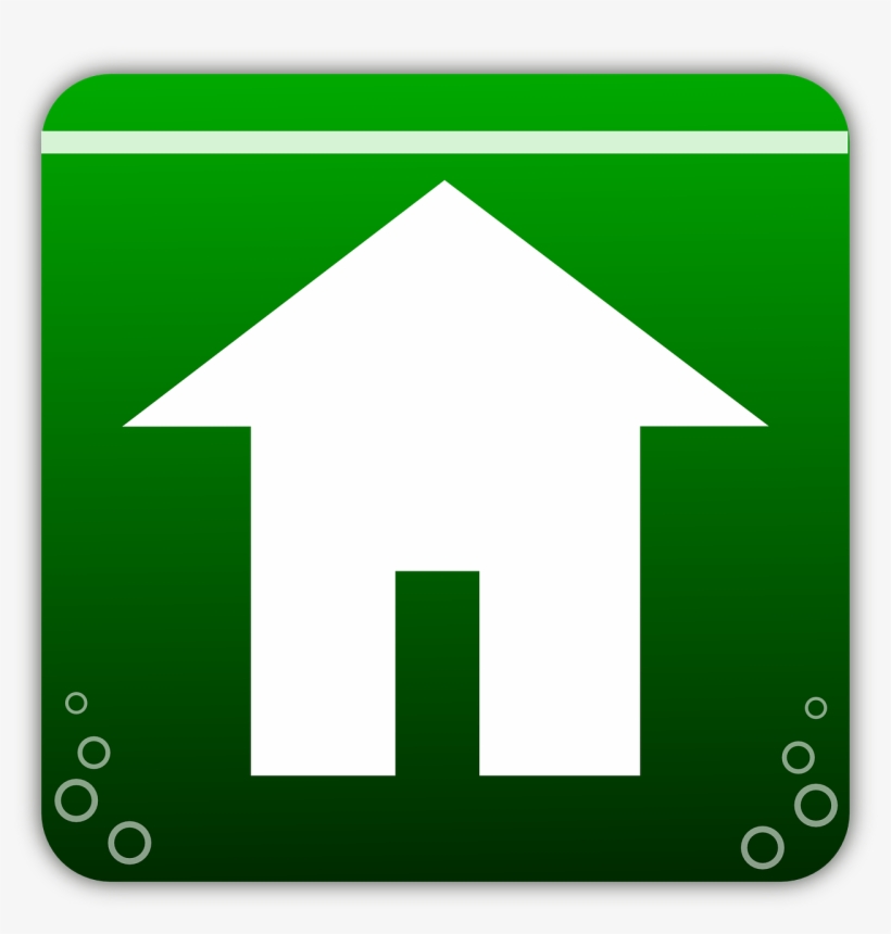 Boton Home Verde Png Clipart Computer Icons Clip Art, transparent png #6578271