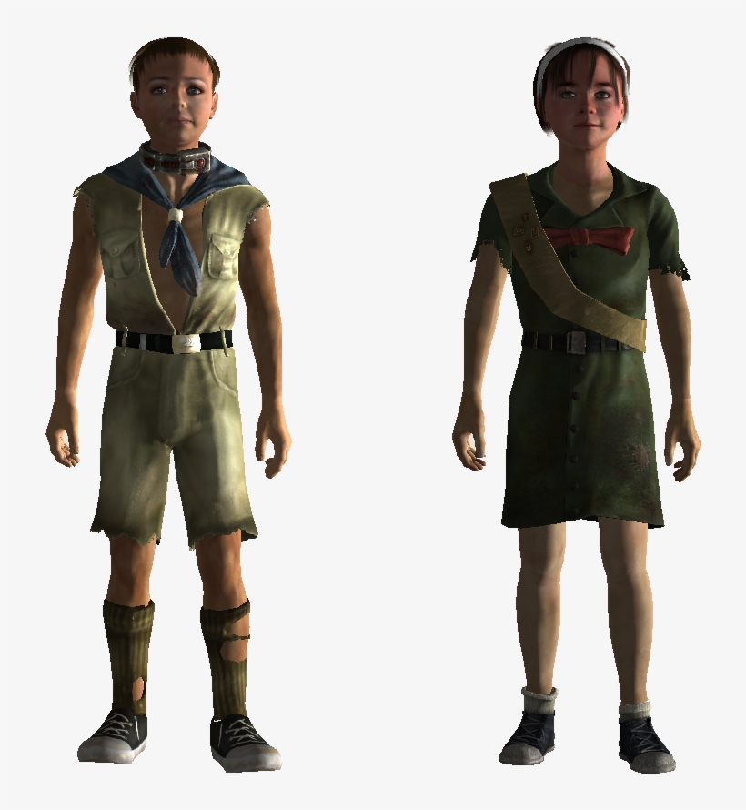 The Wasteland Scout Uniform Is Worn By C, transparent png #6579939