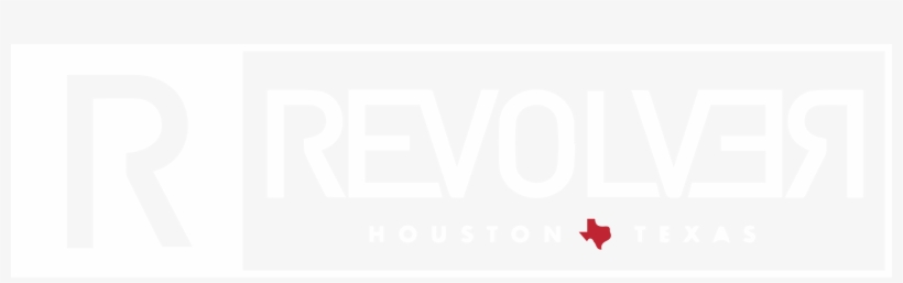 Revolver Houston Logo White, transparent png #6580263
