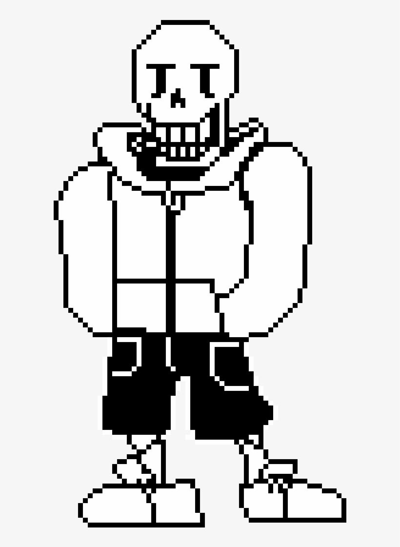 Underswap Papyrus Sprite, transparent png #6580574