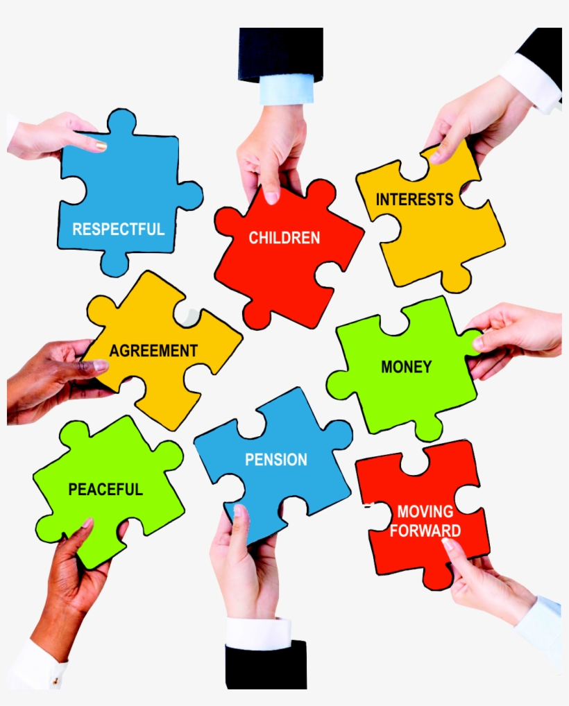 Hands And Puzzle Pieces, transparent png #6581209