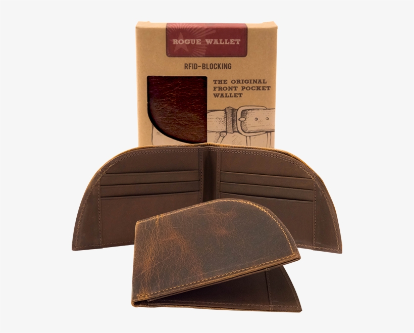 Moose Leather Front Pocket Wallet, transparent png #6581217