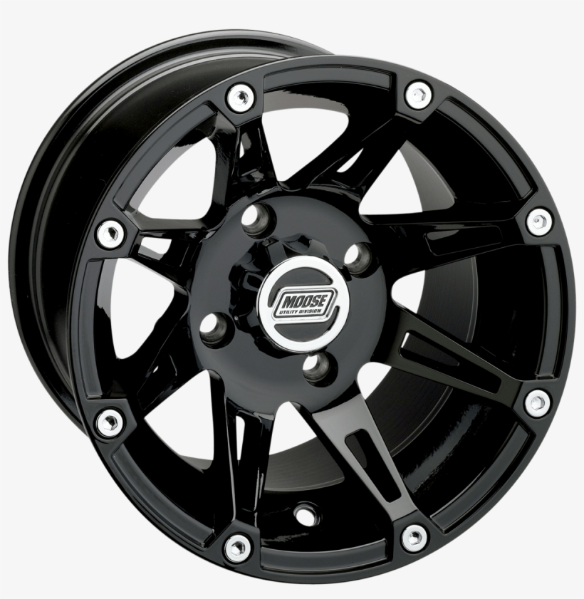 Cerchio Wheel Anteriore Moose 387x B Atv Quad Can Am, transparent png #6581458