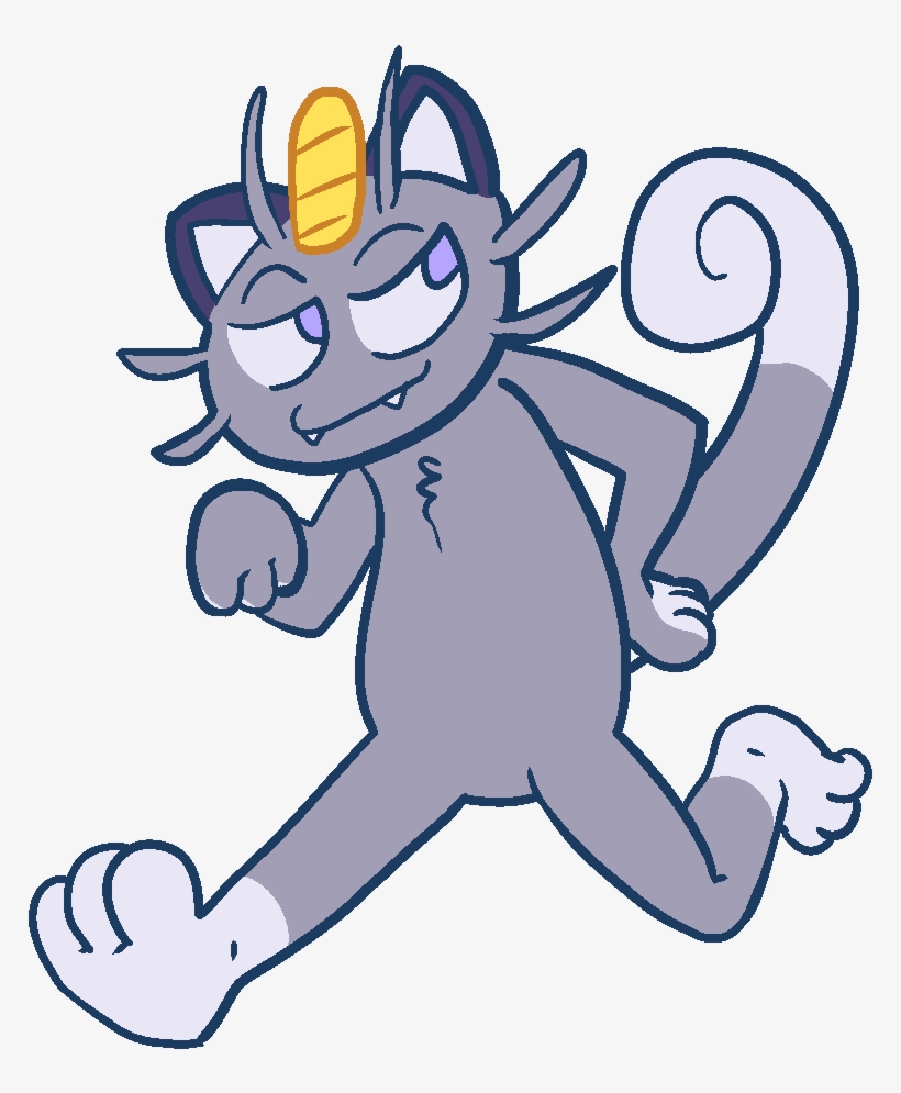 Meowth, transparent png #6581822