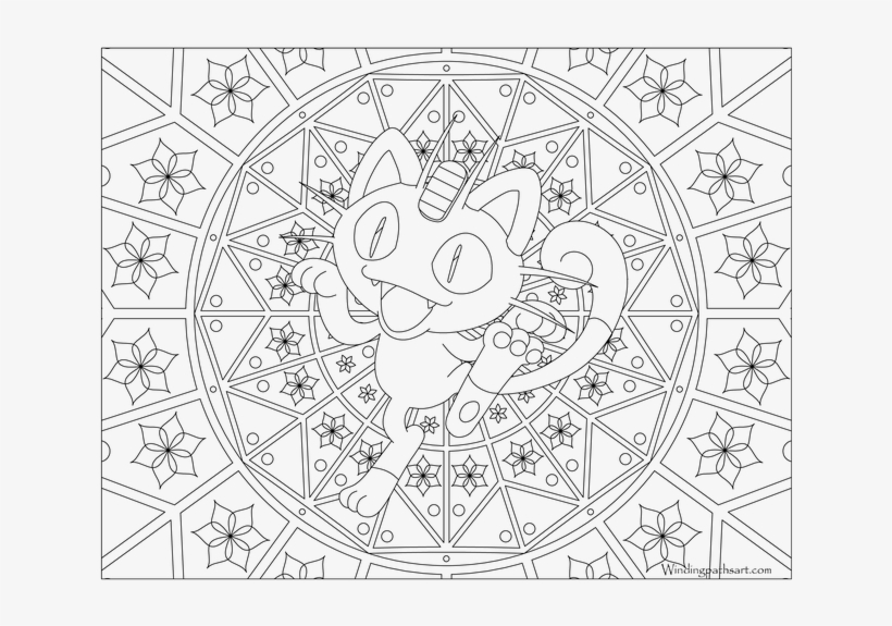 Meowth Pokemon, transparent png #6582343