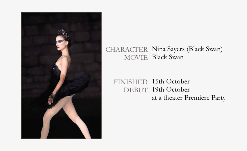 Cosplay - 14 - Black Swan, transparent png #6582416