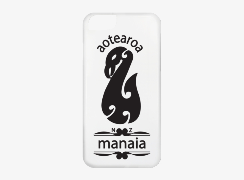 Manaia Black Design Iphone 6 Case By Jodwattsart, transparent png #6582898