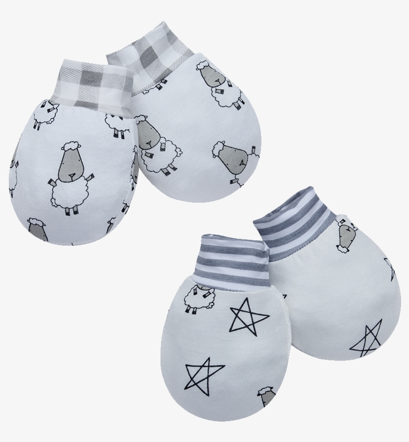 Mittens Small Sheepz Small Star & Sheepz 2pairs, transparent png #6583877