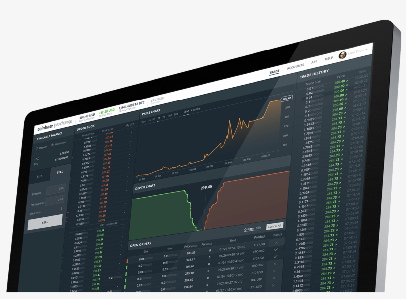 Coinbase, First Regulated Us Bitcoin Exchange, Opens, transparent png #6590436