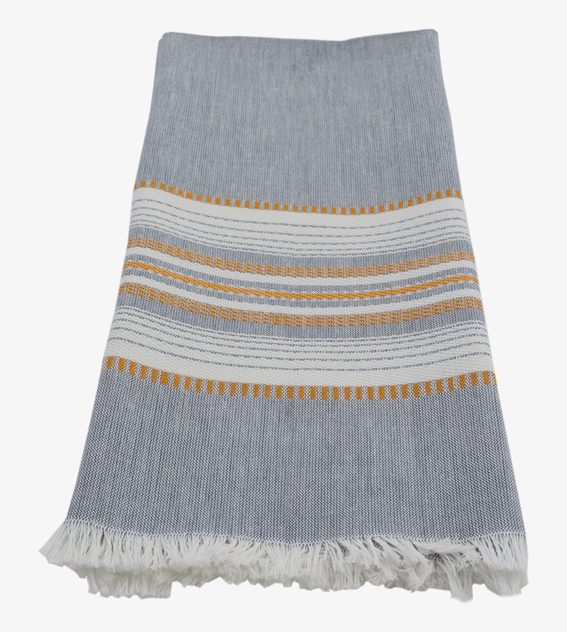 Slate/gold Chambray Towel, transparent png #6590553