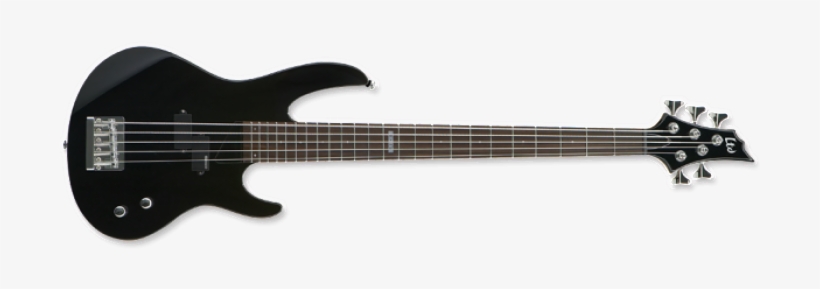 Esp Ltd B 15 Kit 5 String Bass Guitar Black With Gig, transparent png #6590825