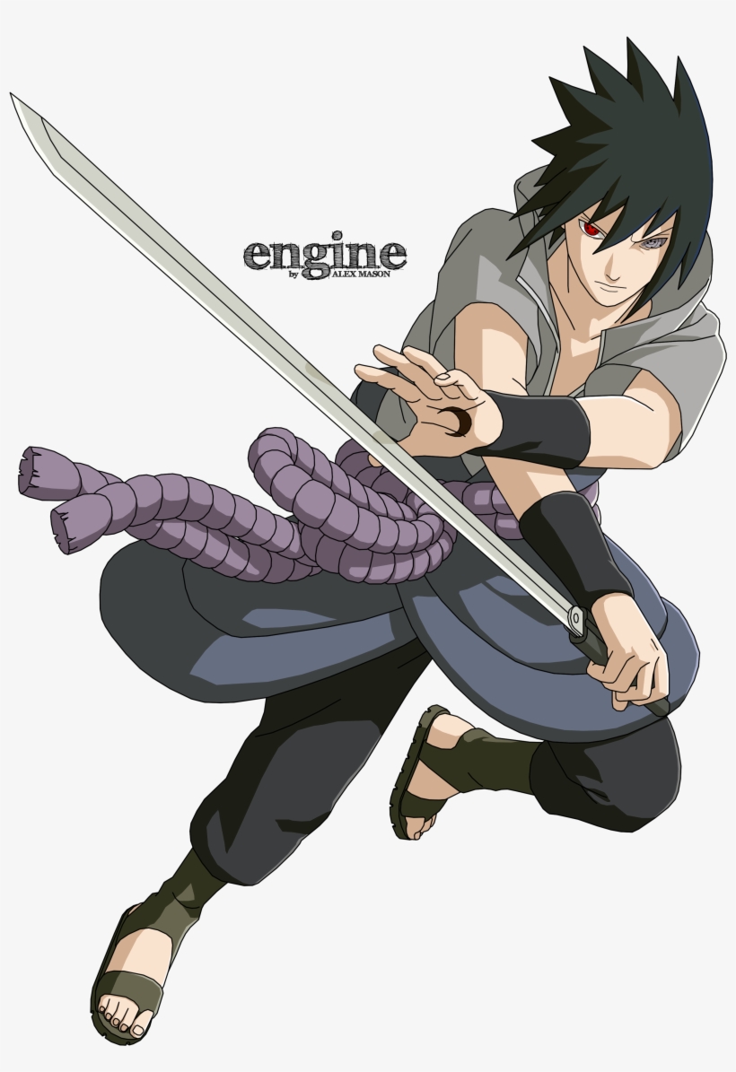 Sasuke By Masonengine Equipo 7, Mangas, Naruto Shippuden,, transparent png #6591138