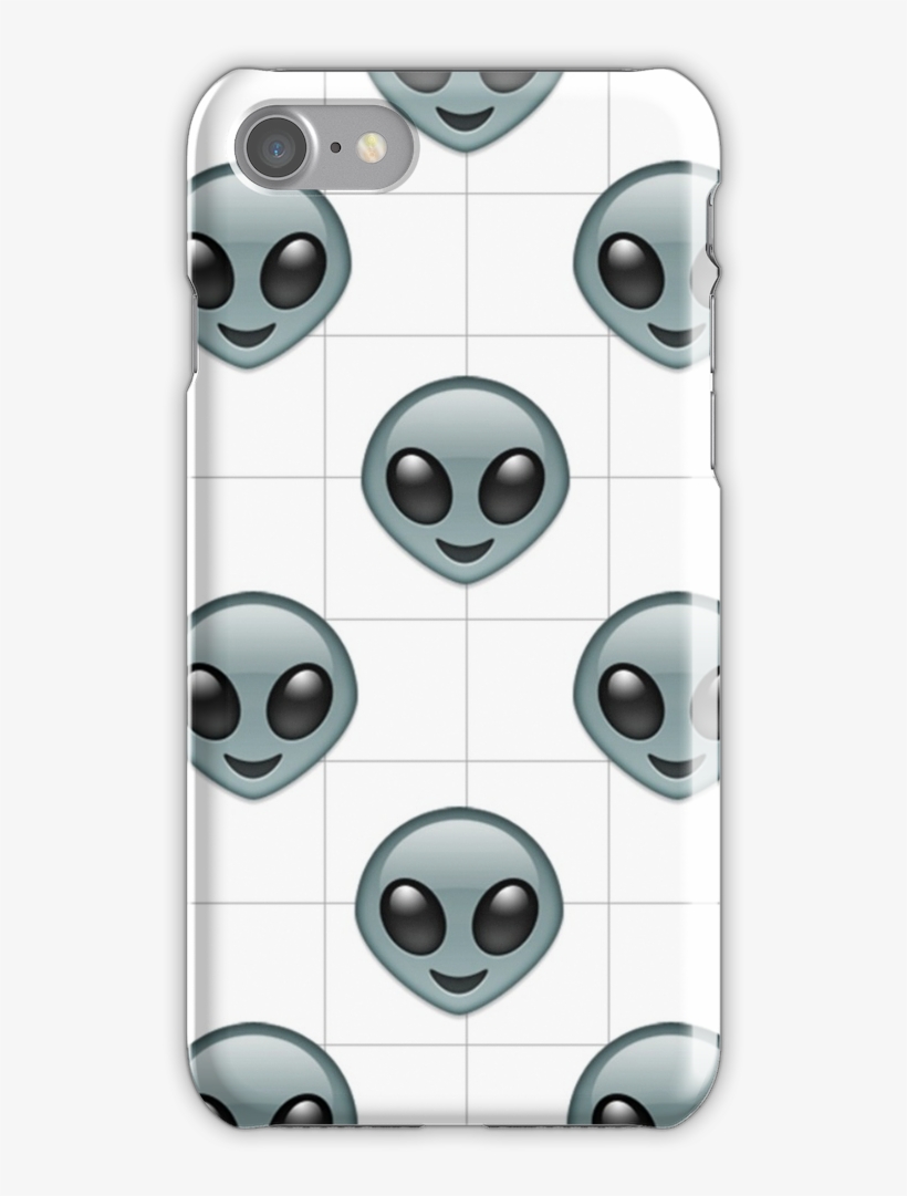 Alien Emoji Phone Case Iphone 7 Snap Case, transparent png #6592696