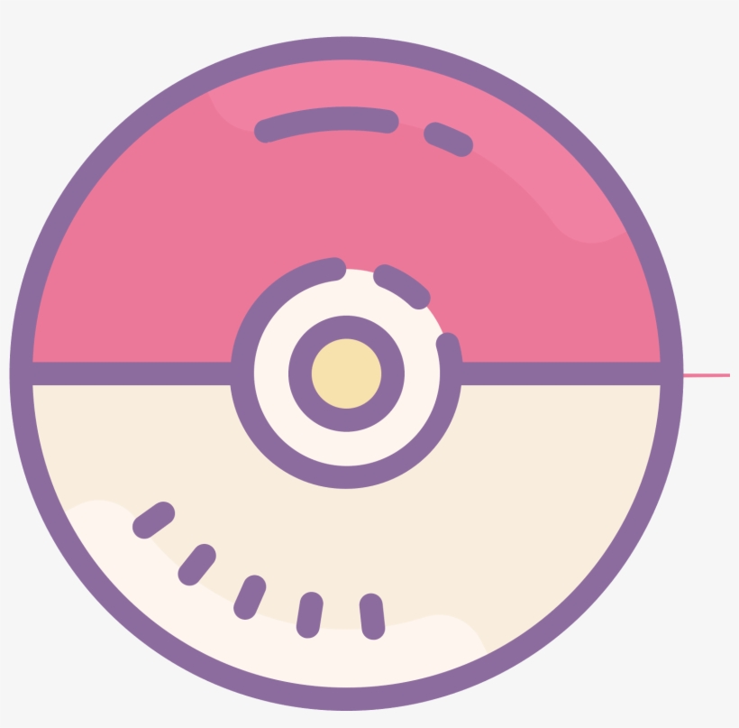 Pokeball Icon, Transparent Pokeball.PNG Images & Vector - FreeIconsPNG