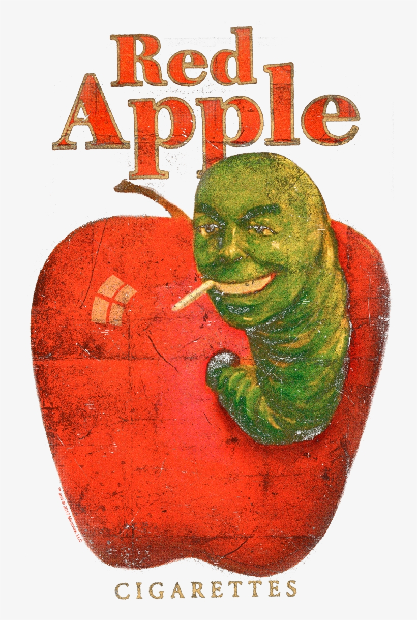 Pulp Fiction Red Apple Men's Premium Slim Fit T-shirt, transparent png #6593517