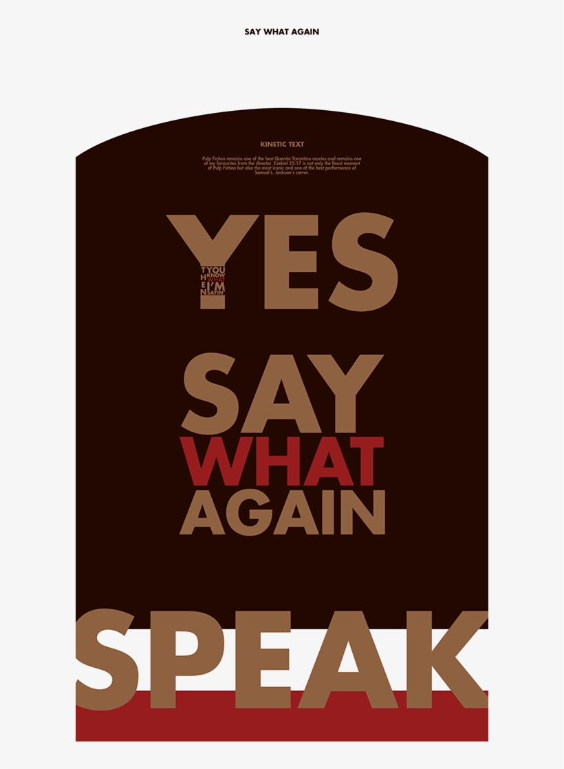 Kinetic Text Project, Created For A Project On The, transparent png #6593630