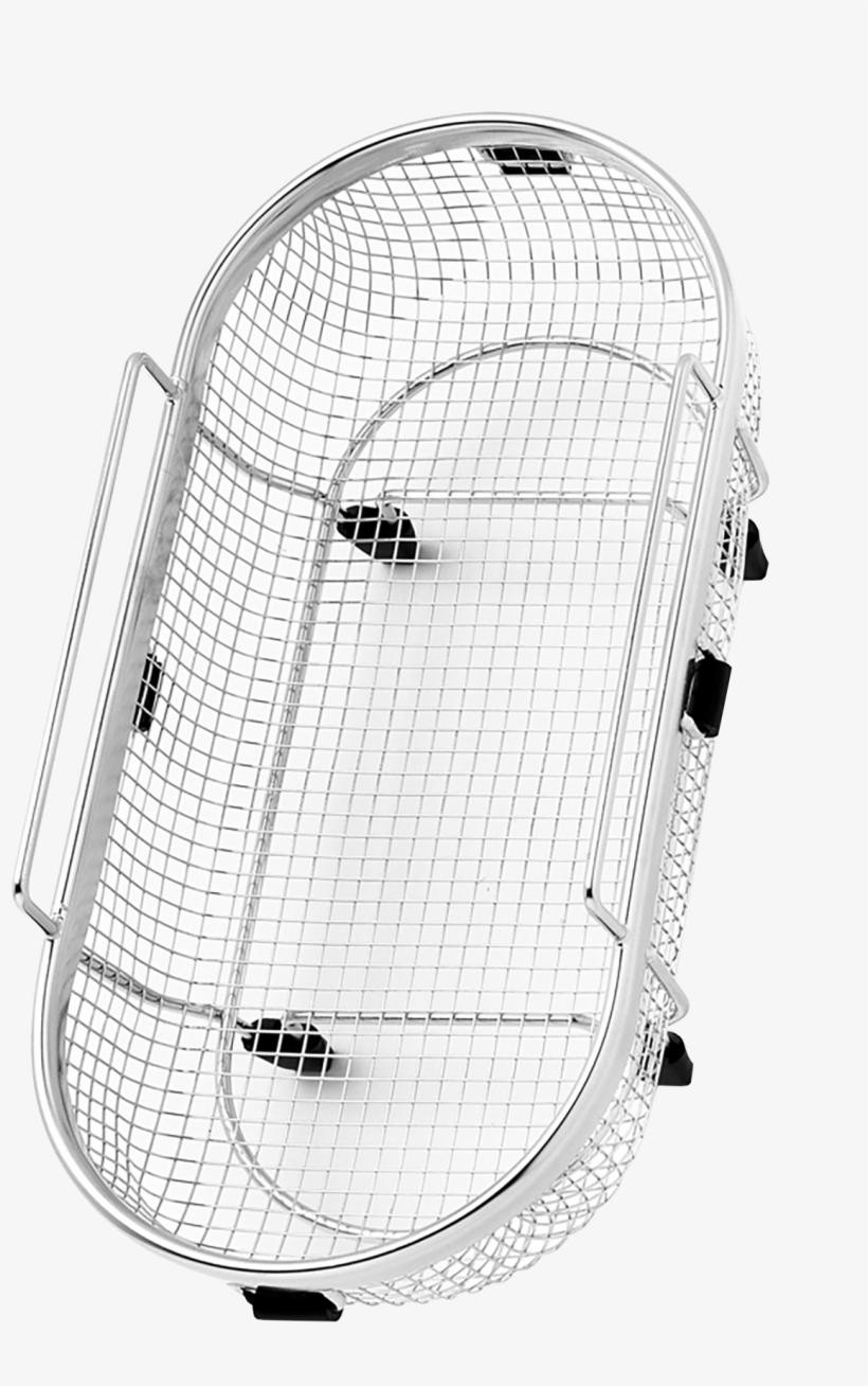 Prevoir Stainless Steel Mesh Colander With Side Bumpers, transparent png #6593860