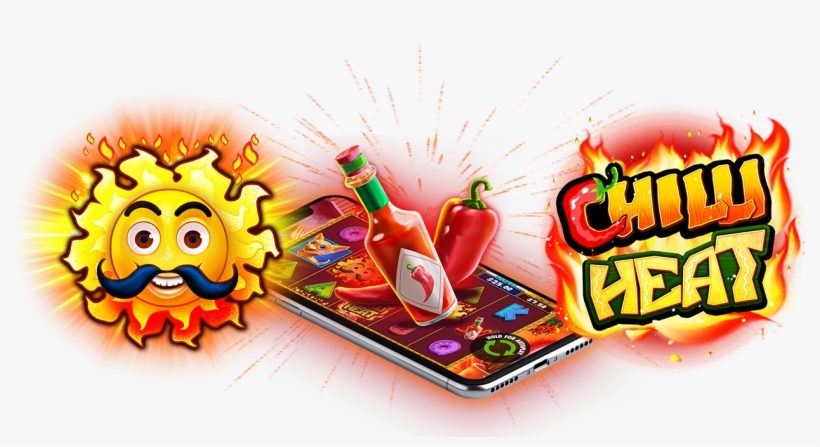 Chilli Heat Slots Game Logo, transparent png #6595533