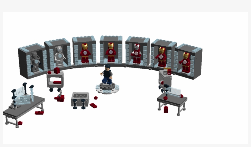 Iron Man Tony Stark Workshop Ii, transparent png #6599573