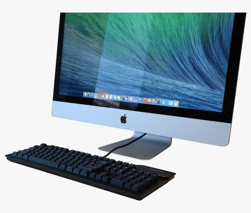 Das Keyboard 4 For Mac On Computer - Das Keyboard 4 Professional For Mac, transparent png #660176