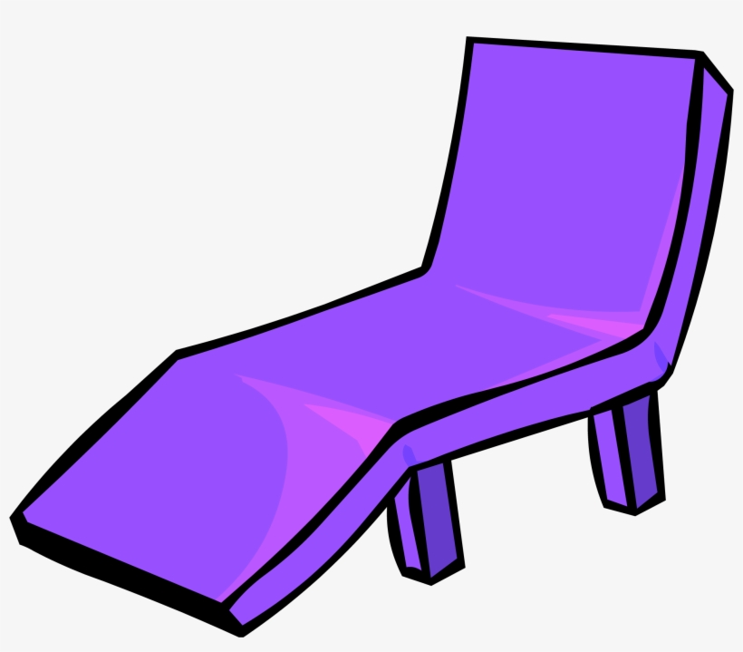 Purple Plastic Lawn Chair - Lawn Chair Png, transparent png #660346