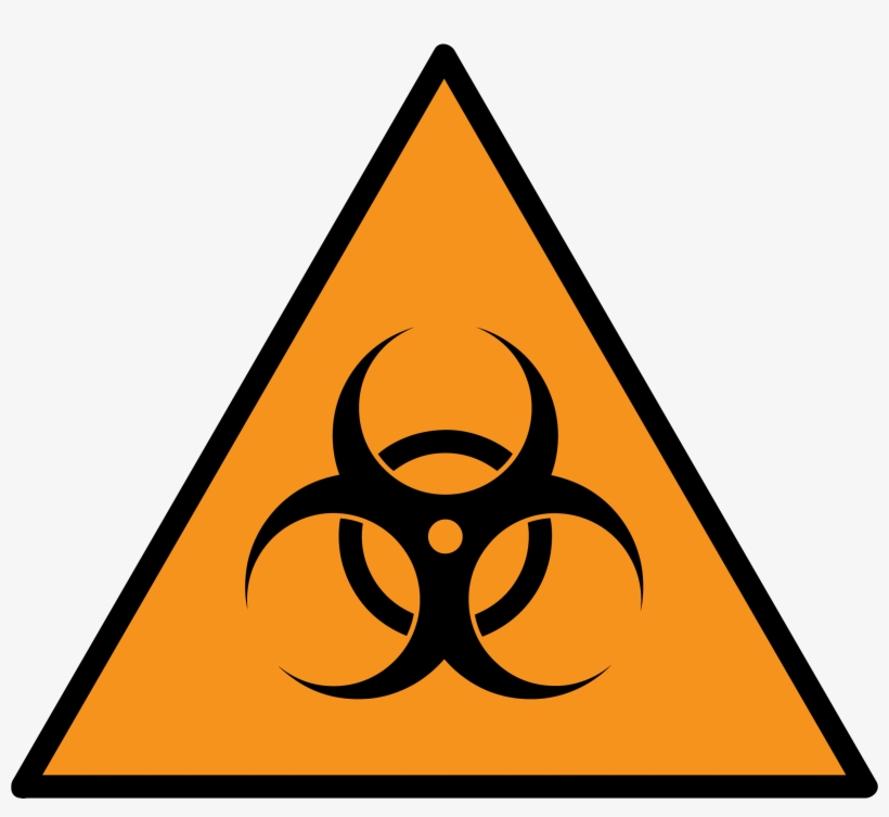 Biohazard Symbol Png B - Biohazard Symbol Orange, transparent png #660556