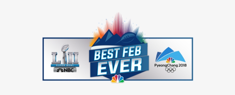 Nbc Celebrates “best Feb Ever” With Super Bowl Lii - Nbc Pyeongchang 2018 Olympic Pin, transparent png #660828