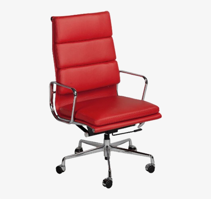 Office Chair Png Picture - Red Executive Chair, transparent png #660889