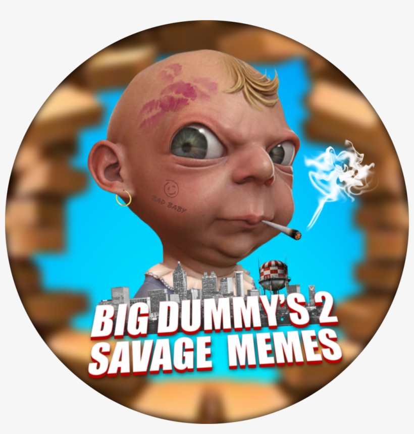 Big Dummy's 2 Savage Memes - Meme, transparent png #661097