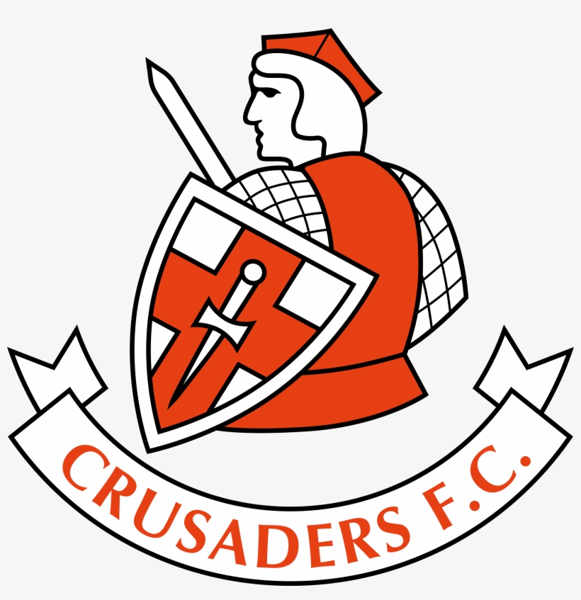Crusaders Fc - Old Logo Crusaders Fc Belfast, transparent png #661172