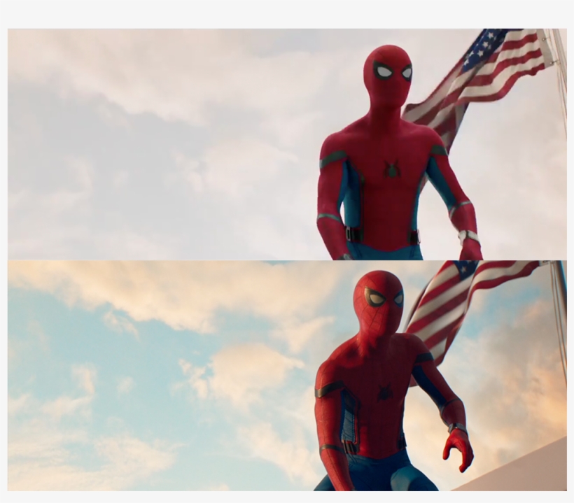 Cgi Comparison - - Spider Man Cgi Comparison, transparent png #661383