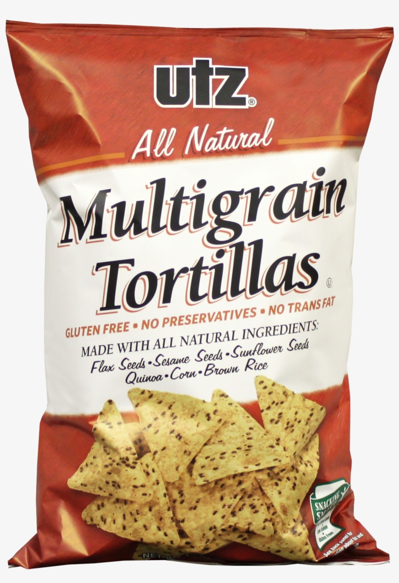 Product Image - Utz Tortillas, Multigrain - 10 Oz Bag, transparent png #661422