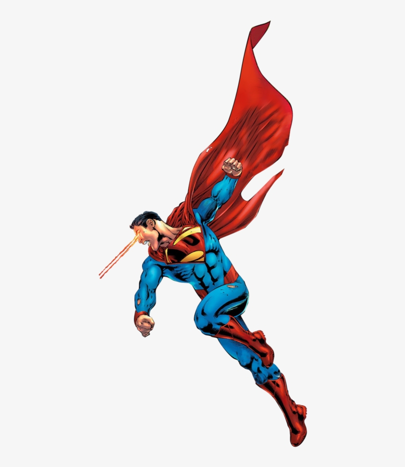 Superman Flying Side View - Superman Side View, transparent png #661529