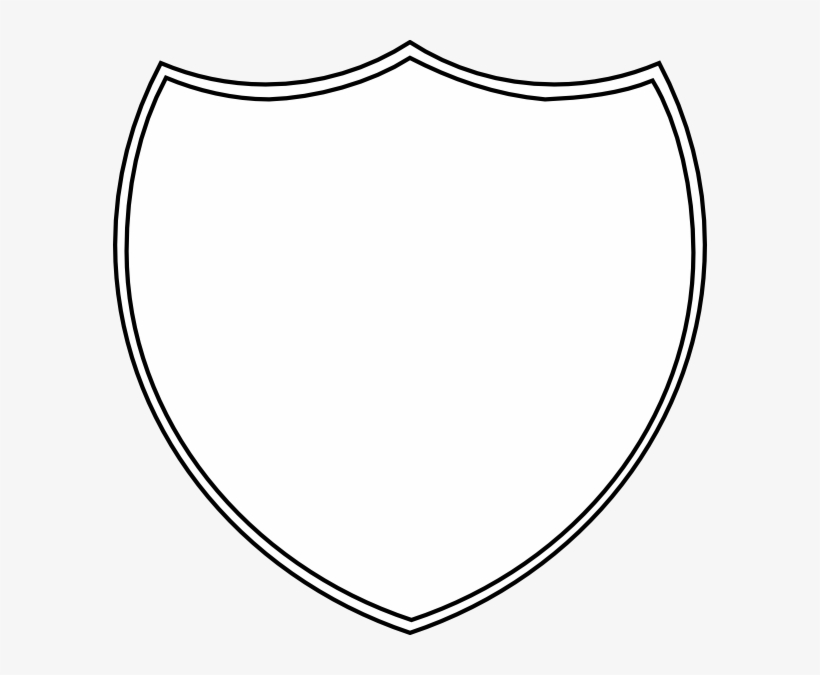 White Blank Shield Logo School Logo Template Free Free