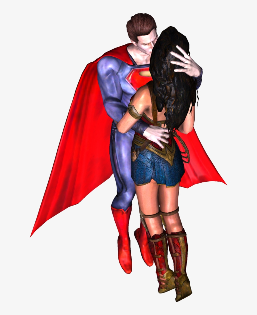 Superman And Wonder Woman Dawn Of Justice Deviant, transparent png #661733