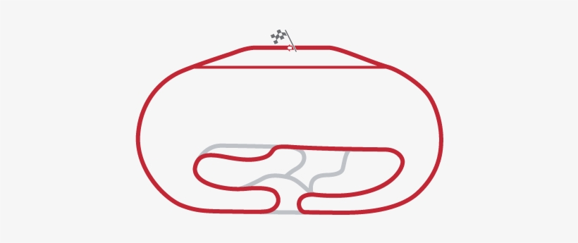 Track Outline Texas Motor Speedway Rc - Texas Motor Speedway Road Course, transparent png #661900