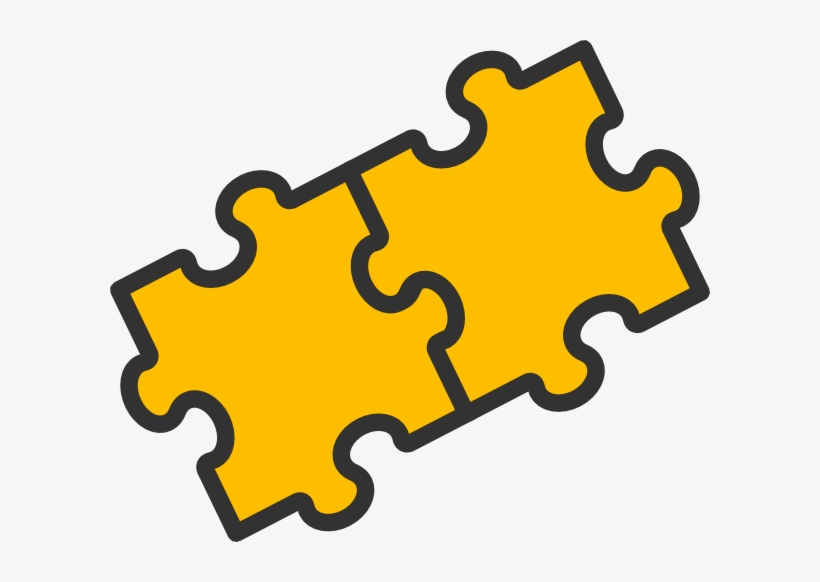 28 Collection Of 2 Puzzle Piece Clipart - Puzzle Pieces Vector, transparent png #662303
