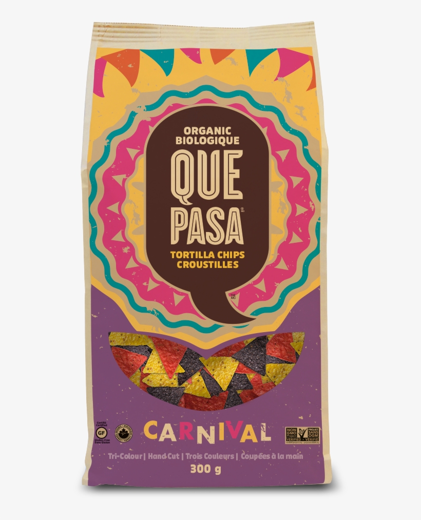 Que Pasa Organic Salted Tortilla Chips, transparent png #662448