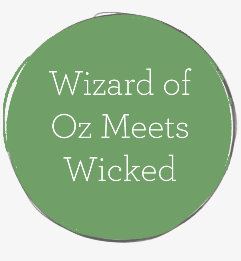 Wizard Of Oz Meets Wicked, transparent png #662555
