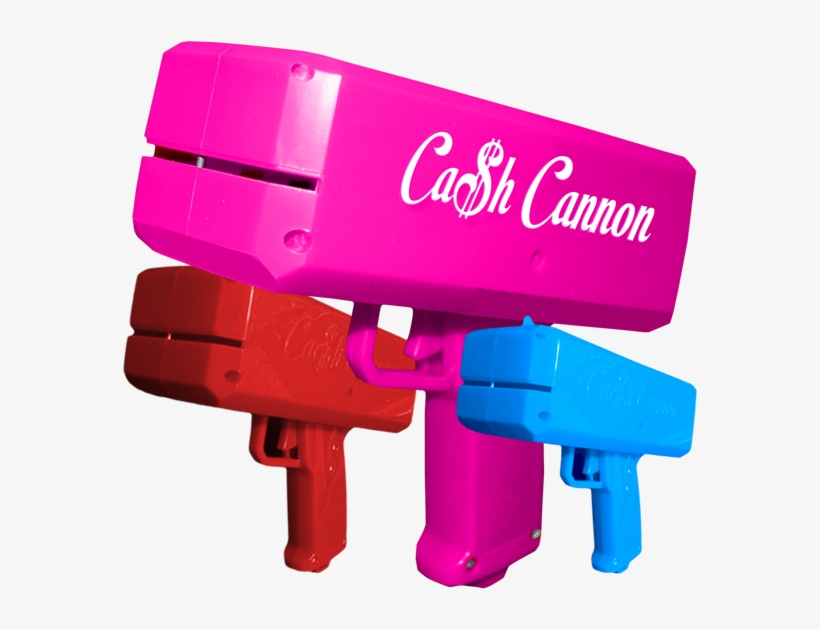 Http - //www - Nightclubshop - Com/cash Cannon Make - Cash Cannon Money Gun Png, transparent png #662805